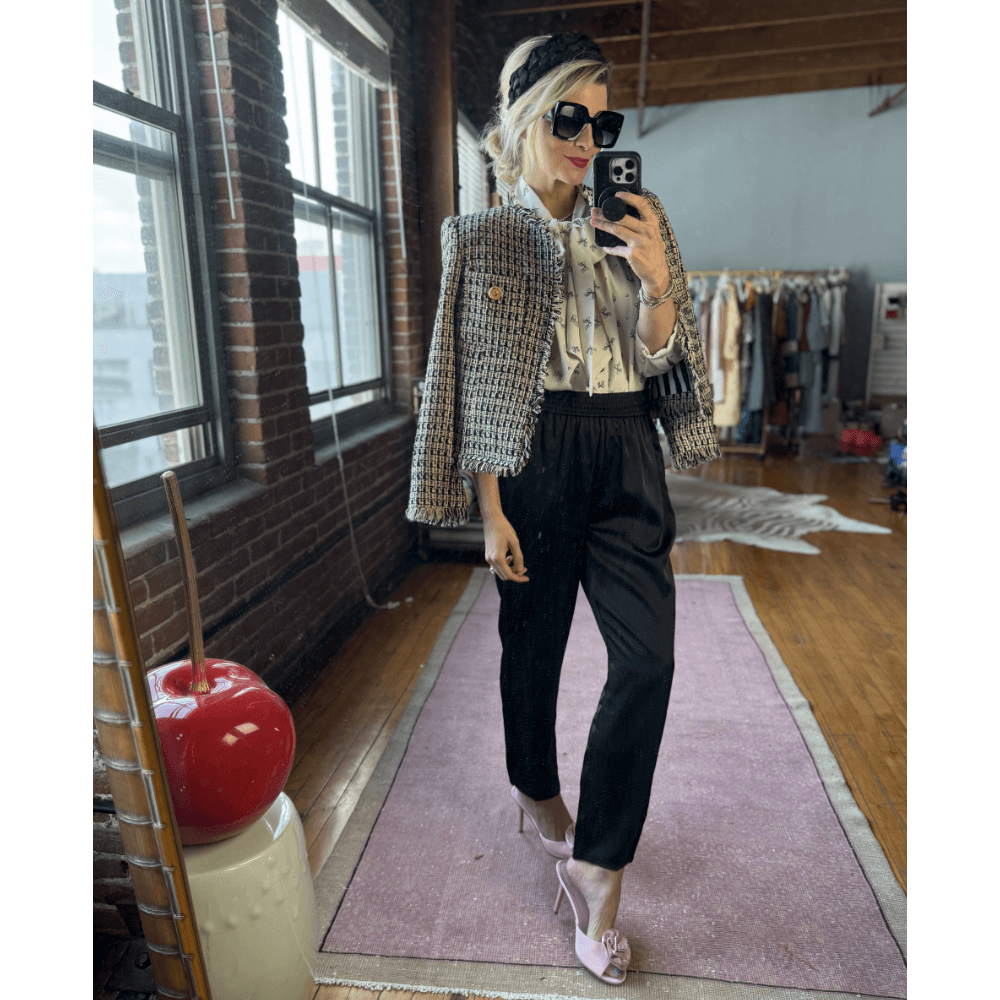 Big Bow Blouse - Bow Print – BURU