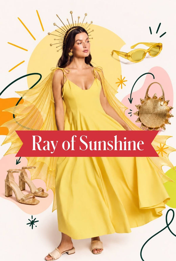 Daisy Dress - Yellow