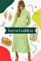 Mod Kaftan - Sheer Chartreuse