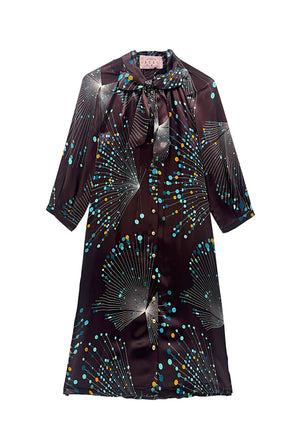 Bow Housecoat - Sputnik