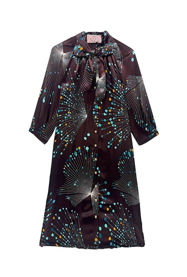 Bow Housecoat - Sputnik