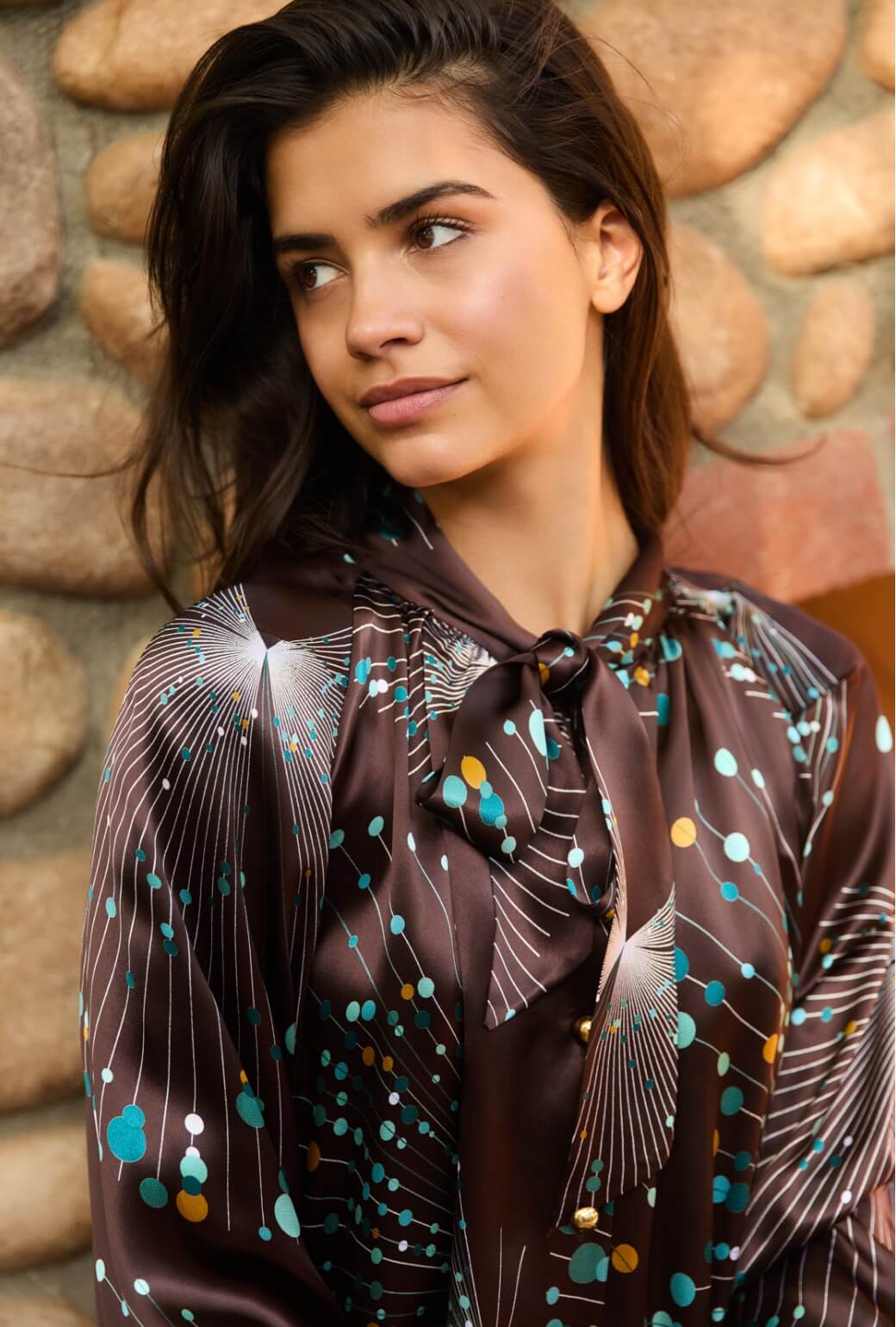 Bow Housecoat - Sputnik