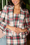 Boxy Blazer - Japanese Wool Tartan