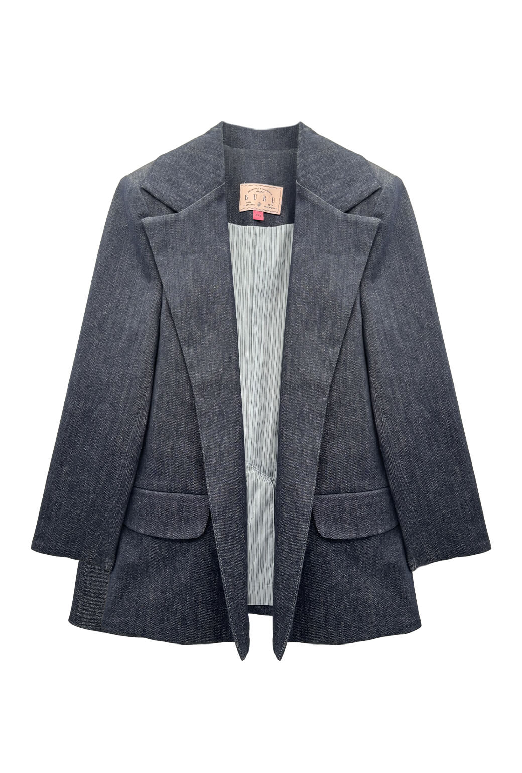 Buruページ Boyfriend Blazer - Japanese Denim – BURU