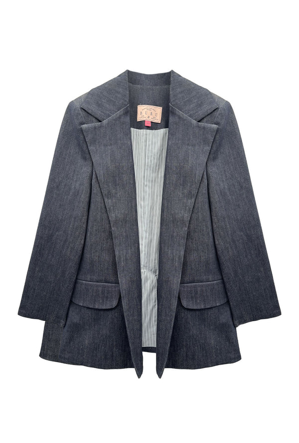 Boyfriend Blazer - Japanese Denim