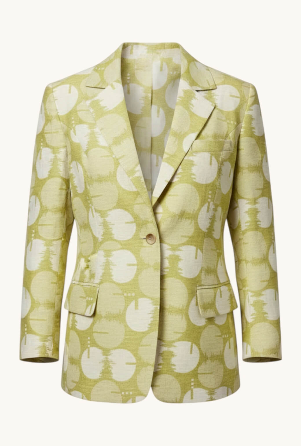 Boyfriend Blazer - Tomatillo Dot