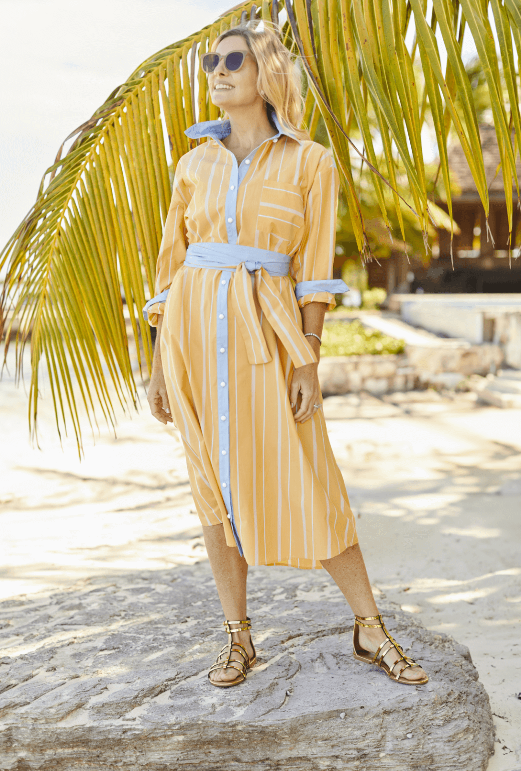 Boyfriend shirt dress white sales