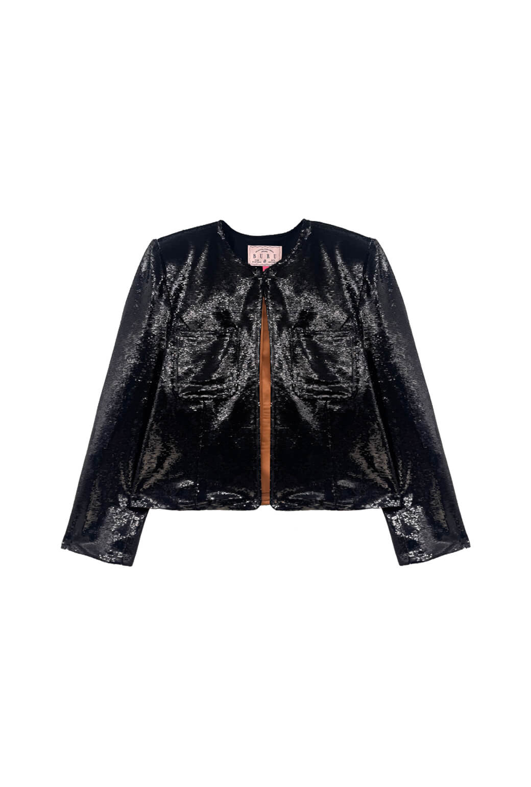 Buru x Anna Kloots Everyday Blazer - Black Liquid Sequin