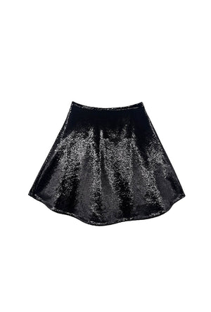 Buru x Anna Kloots The Laura Mini - Black Liquid Sequin