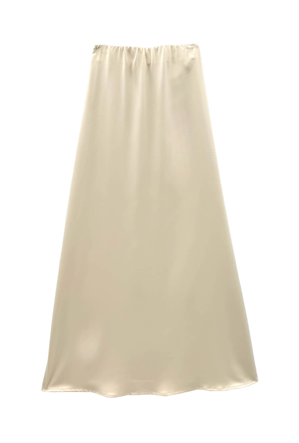 Buru x Anna Kloots The Leland Skirt - Ivory Satin