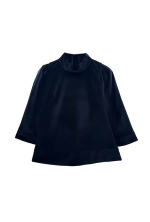 Buru x Anna Kloots Twiggy Tunic - Black Velvet