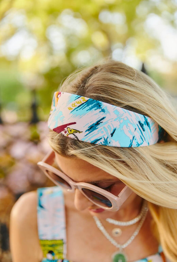 Buru x Lele Sadoughi Brigitte Headband - Paris in the Springtime