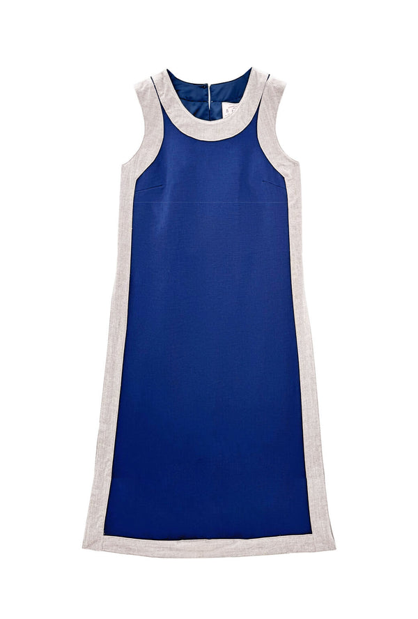 Buru x Val Bermuda Set - Navy & Taupe