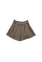 Buru x Val Everyday Shorts - Taupe & Black Knit