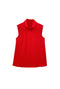 Buru x Val Sleeveless Mod Top - Rouge Jacquard Knit
