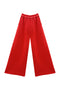 Buru x Val Wide Leg Knit Trouser 2.0 - Rouge Quilted Knit