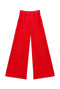 Buru x Val Wide Leg Knit Trouser - Rouge Jacquard Knit