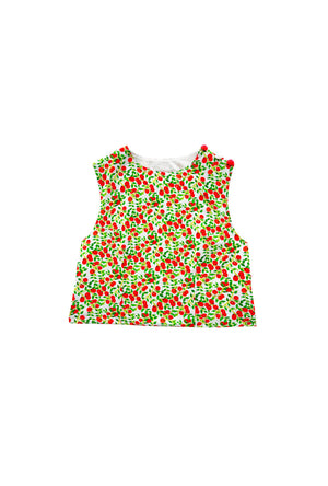 Button Box Top - Oranges