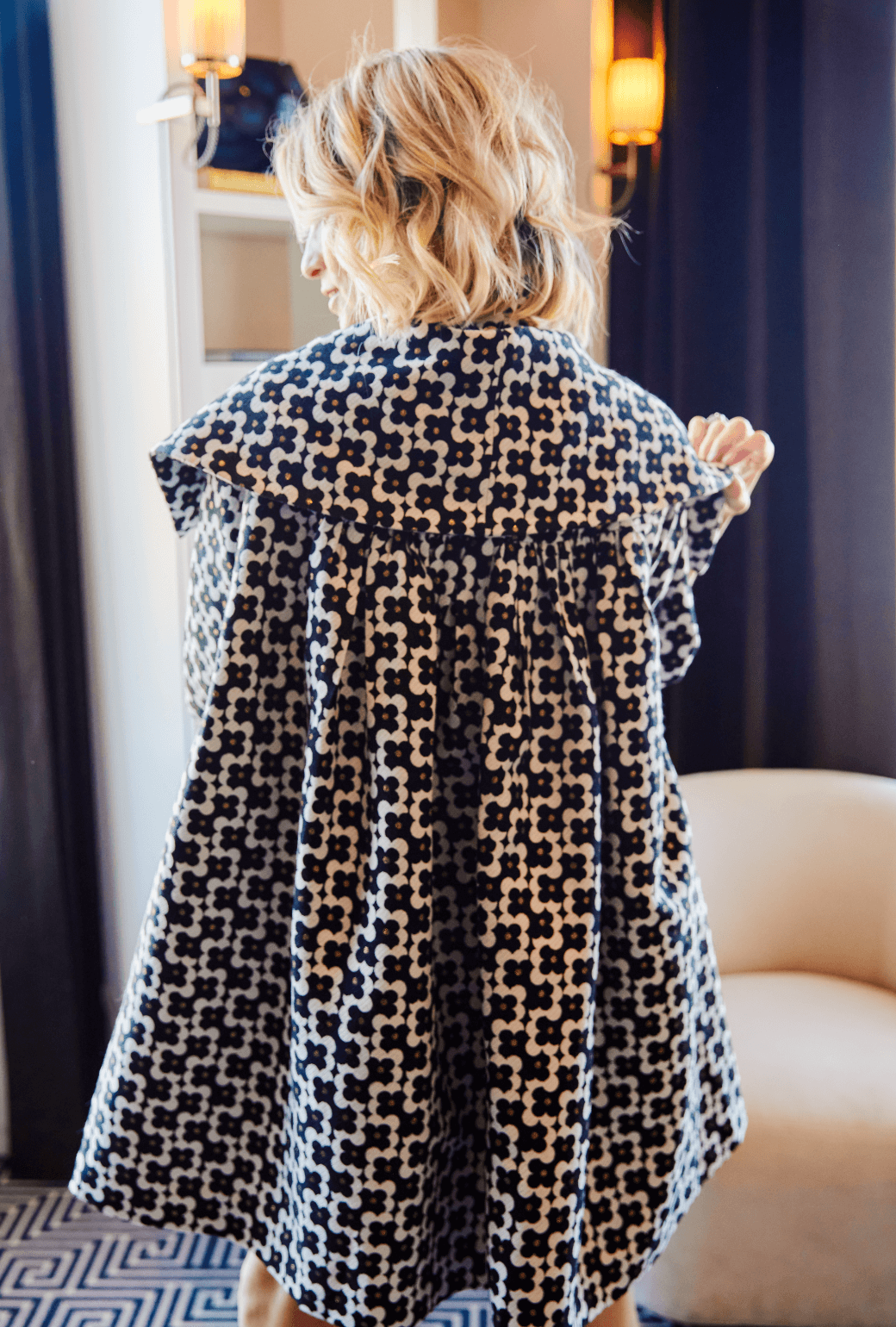 Leopard print 2025 car coat