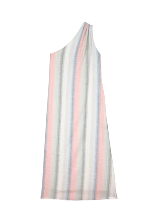Caryatid Dress - Lake Stripe