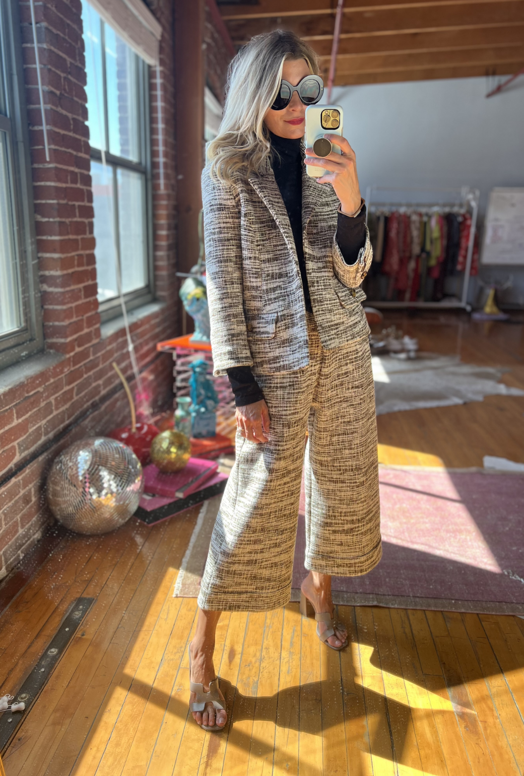 Taupe hot sale slip on