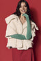 Cropped Car Coat - Cableknit Bunny