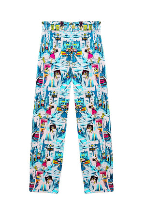 Cropped Cigar Pant - Paris in the Springtime