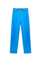Cropped Cigar Pant - Stretch Blue