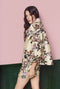 Cropped Grace Coat - Citron Vines