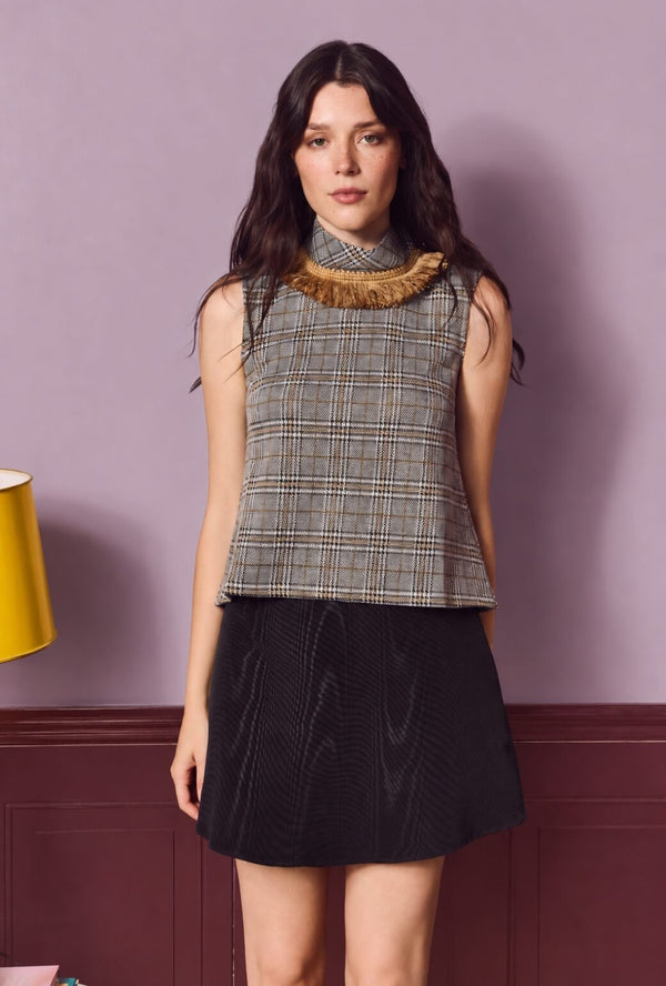 The Laura Mini - Noir Moiré