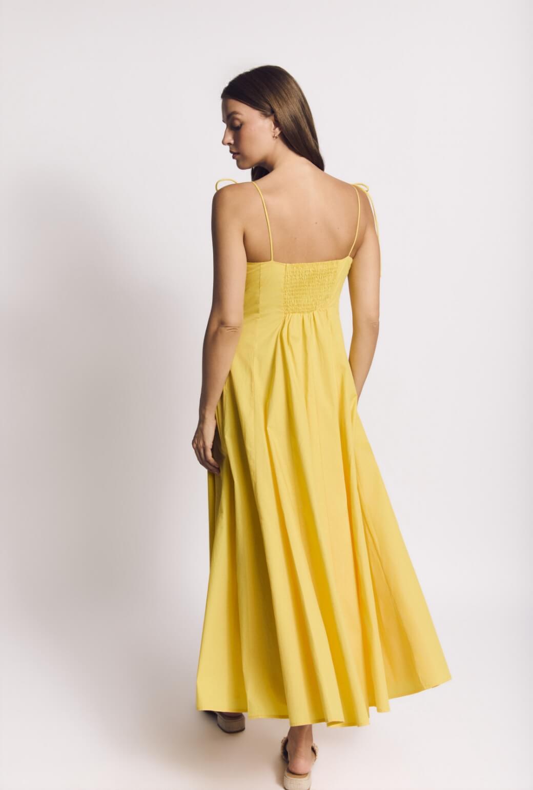 daisy yellow bridesmaid dresses One Size (S to XL)