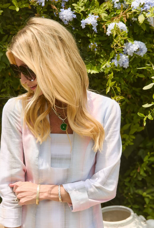 Deco Dress Maxi - Lake Stripe