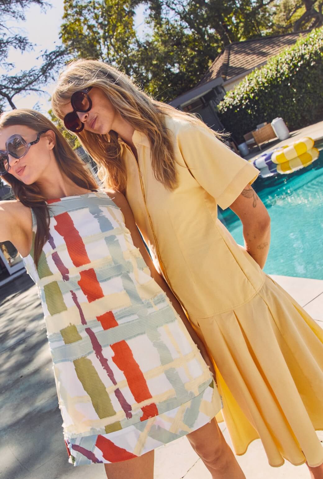 Drop Waist Day Gown - Butter Yellow S Drop Waist Day Gown - Butter Yellow S