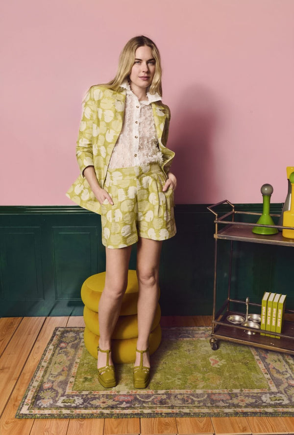 Edgartown Shorts - Tomatillo Dot
