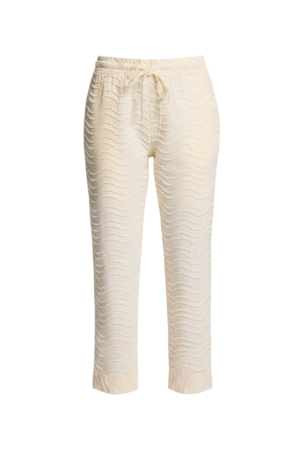 Everyday Pants - Ivory Fringe
