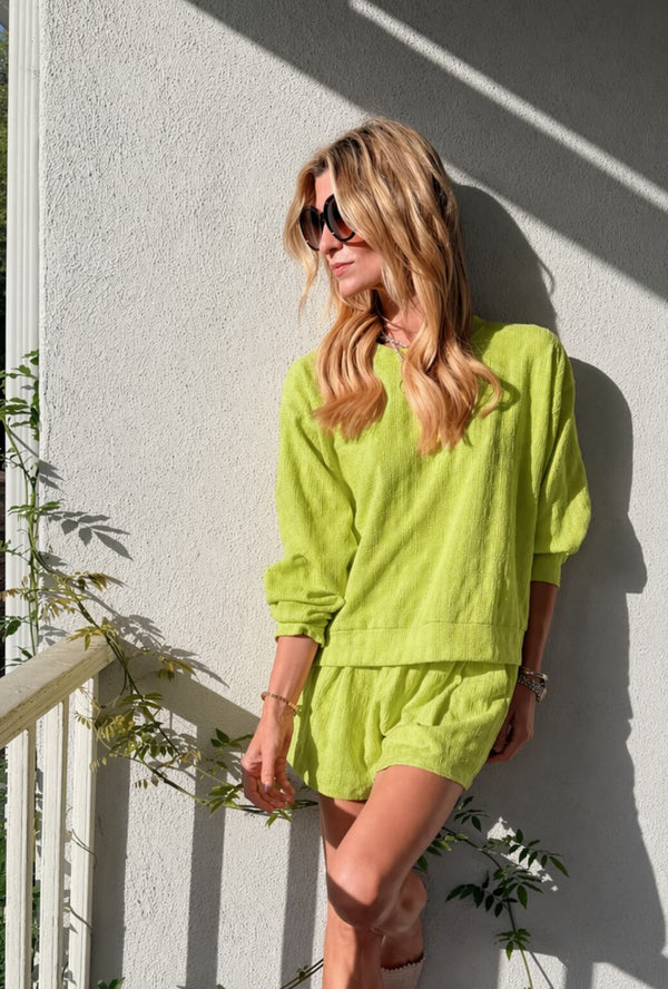 Everyday Pullover - Courtside Yellow Knit