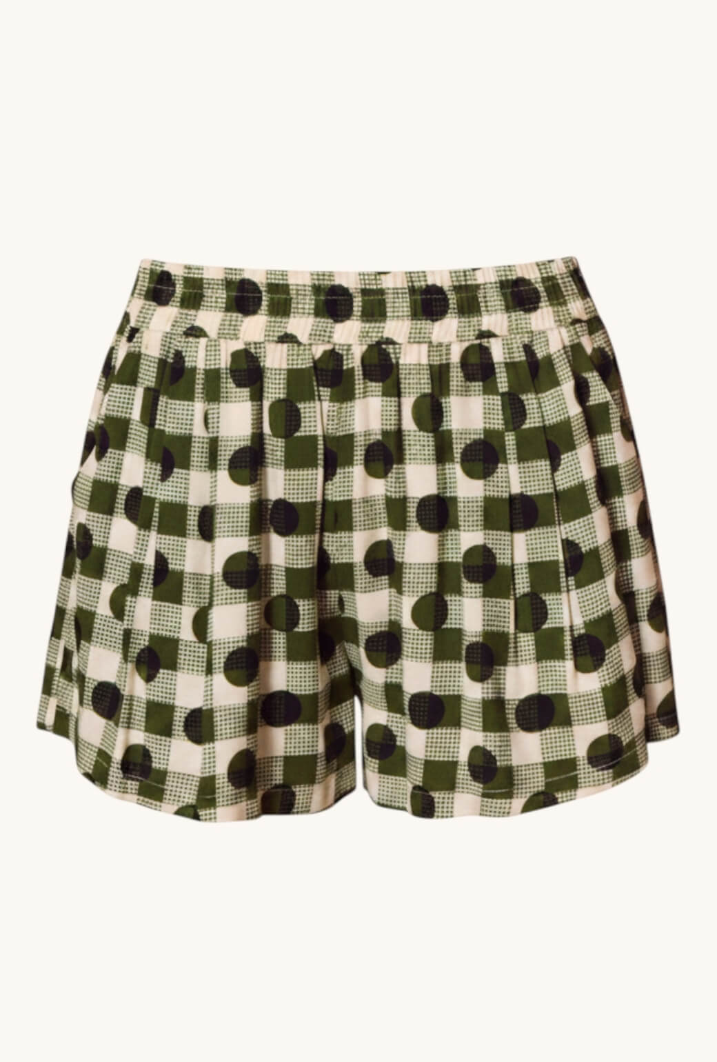 Everyday Shorts - Olive Dot