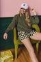 Everyday Shorts - Olive Dot