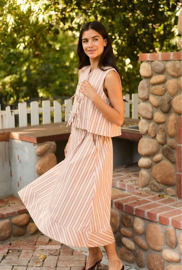 Long Sleeve Day Gown - MIDI