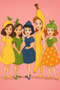 Costume Template: TUTTI FRUTTI