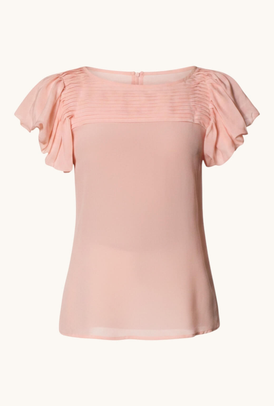 Gemma Blouse - Baby Pink Silk