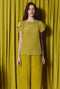 Gemma Blouse - Chartreuse