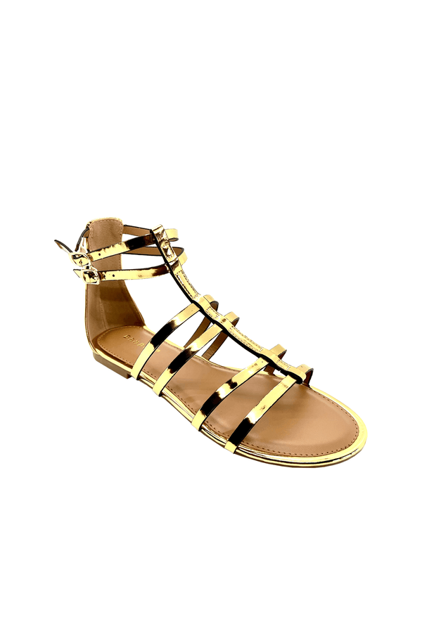 Gladiator Sandals - Gold