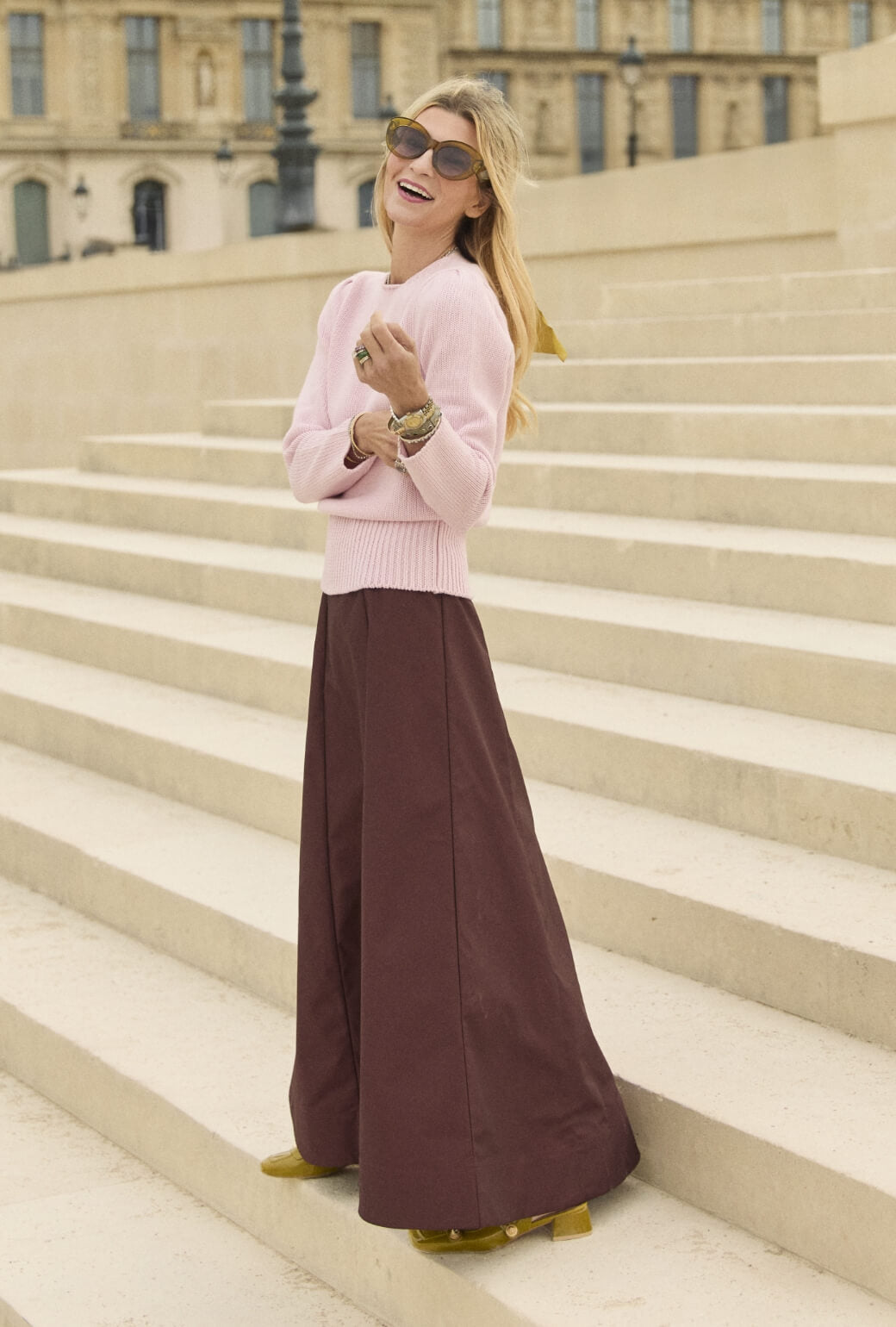 Guest Skirt - Chocolate Taffeta