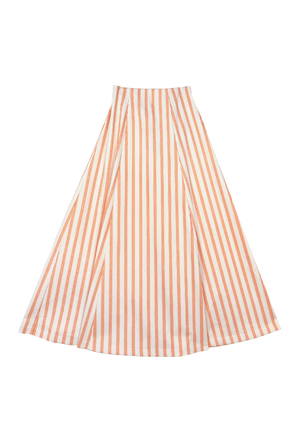 Guest Skirt - L'Orange Stripe