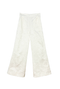 Hepburn High Rise Trousers - Ivory Damask