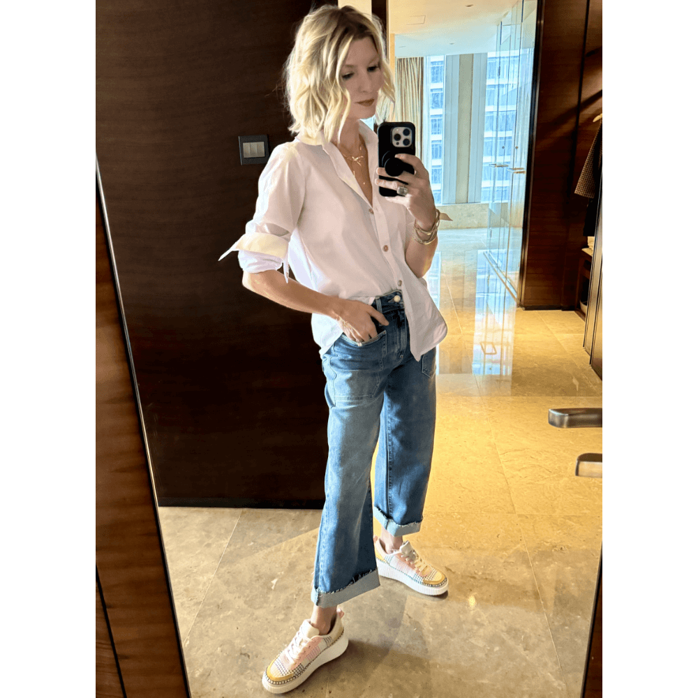 J.Crew: Sailor Denim Trouser In 1996 Semi-stretch For Women