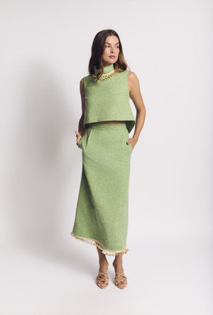 Hostess Set - Green Tweed