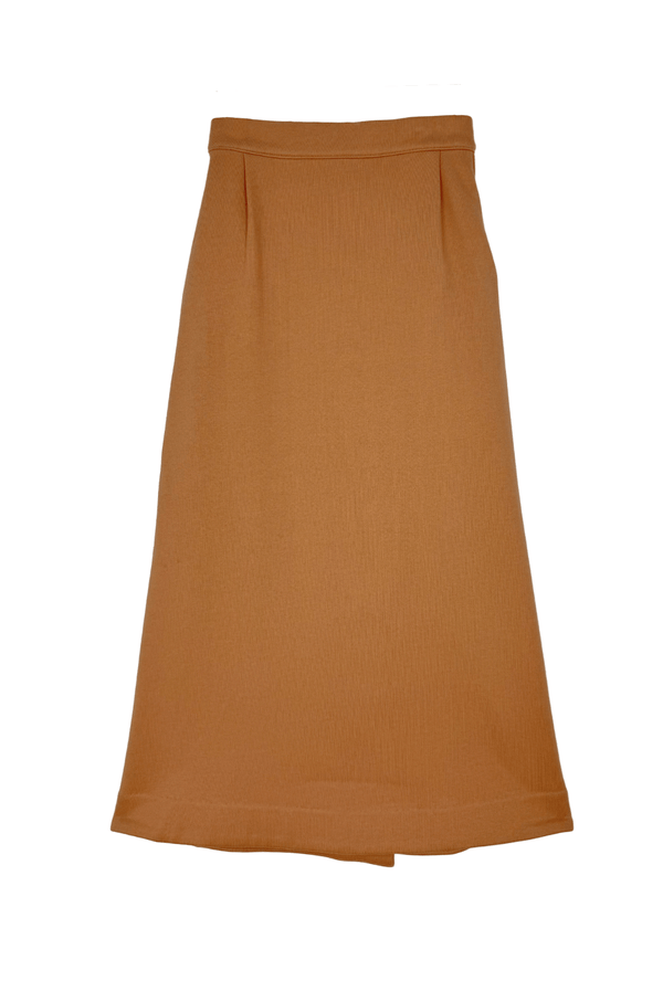 SAMPLE - Hostess Skirt - Caramel Knit