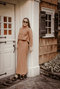 SAMPLE - Hostess Skirt - Caramel Knit